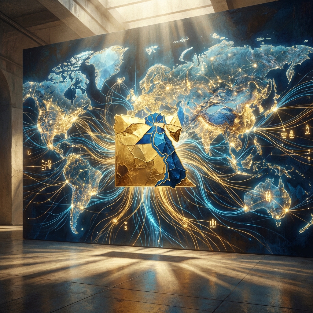 Global Connectivity Art